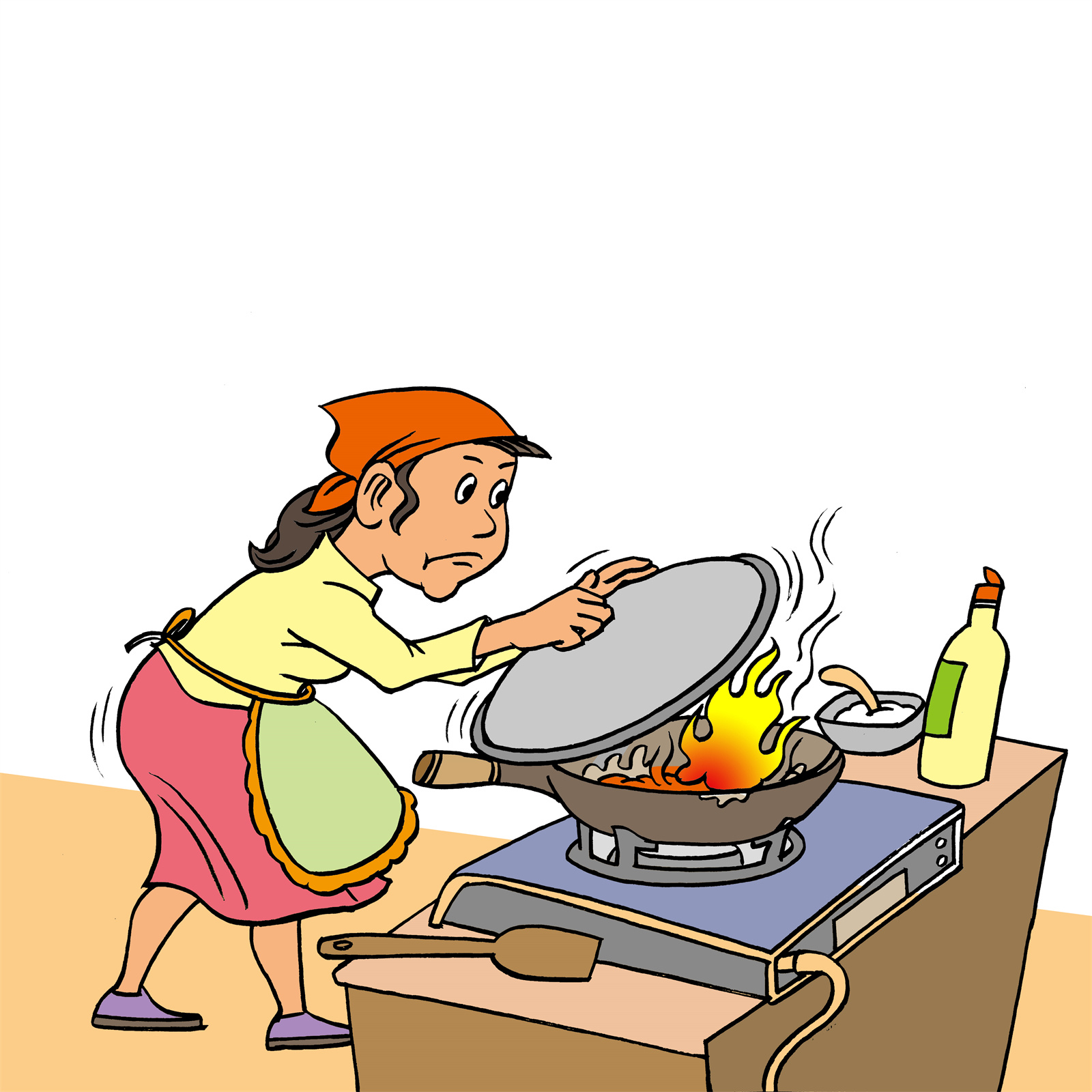 巴·畢力格手繪漫畫 | “漫”說消防安全知識