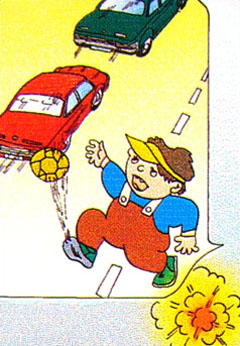 中小學生交通安全漫畫